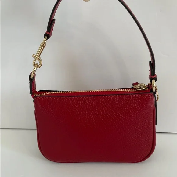 Coach Nolita 15 Mini Bag Pouch Red - Picture 3 of 9